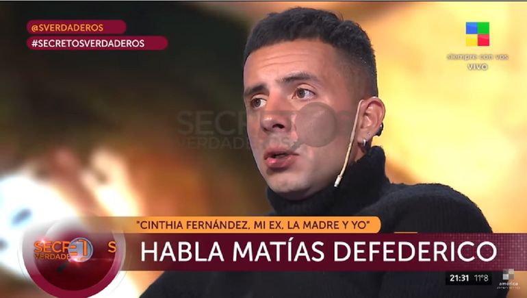 Matías Defederico: Me casé con Cinthia Fernández por la visa