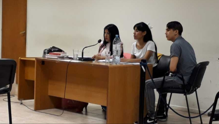 Rodrigo Nieves en el banquillo de los acusados, durante una audiencia judicial en Chubut por el crimen que cometió en enero de 2029. Rodrigo Nieves en el banquillo de los acusados, durante una audiencia judicial en Chubut por el crimen que cometió en enero de 2029.