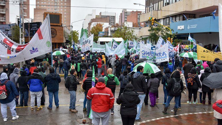 Paro Nacional: marcharon en el centro contra las políticas de Macri