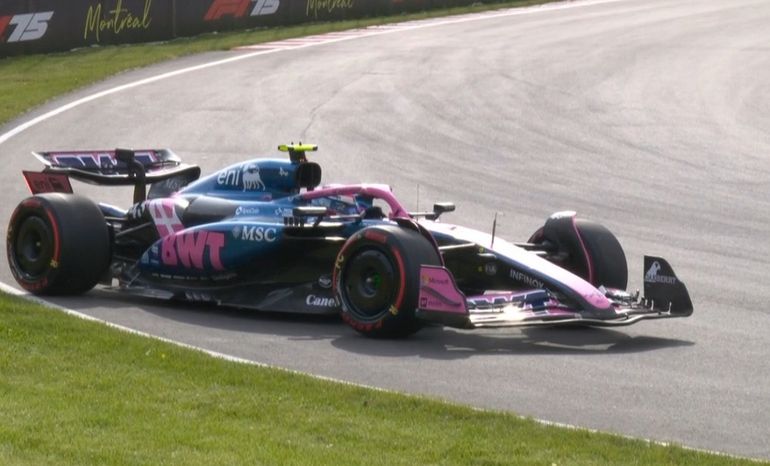 Trompo de Colapinto y choque de Leclerc en las primeras prácticas de la Fórmula 1 en Canadá