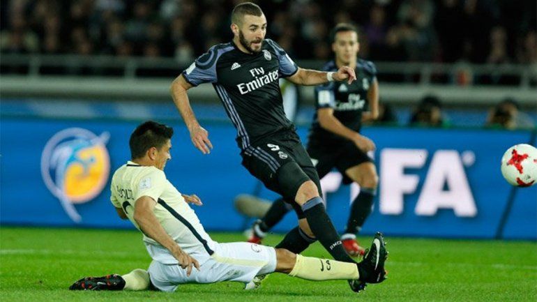 Real Madrid le ganó 2 a 0 al América de Sambueza y es finalista del Mundial de Clubes