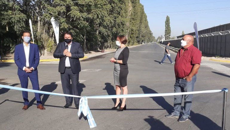 Con el asfalto en calle Luis Beltrán inauguran una vía que une este-oeste