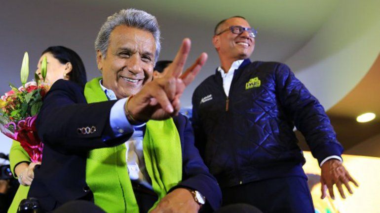 El nuevo presidente de Ecuador llega al poder con el 51