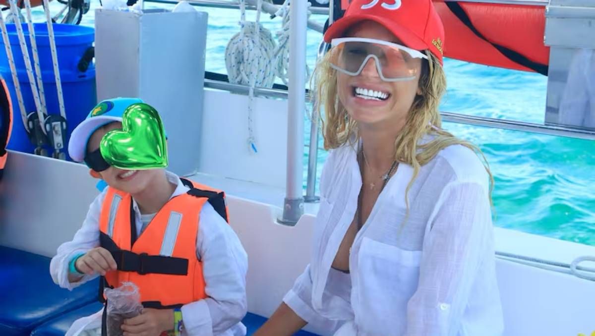 La emoción de Vicky Xipolitakis durante las vacaciones con su hijo: Inolvidable nuestro primer viaje juntos