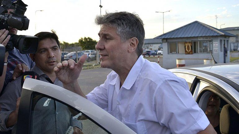 Amado Boudou podría volver a prisión al quedar firme la condena. Hoy tiene domiciliaria.
