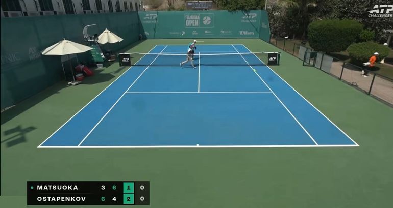 Cayó un misil durante un torneo ATP y los jugadores salieron corriendo