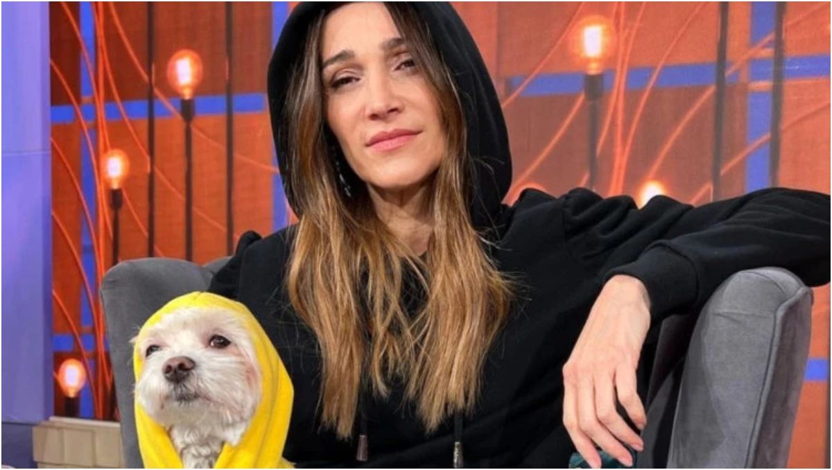 Vero Lozano reveló cómo es su insólito florero perruno
