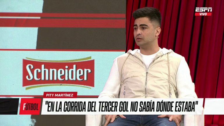La chicana del Pity Martínez a Boca en lo del Pollo Vignolo