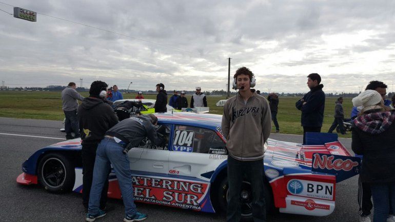 Lautaro de la Iglesia se quedó con el segundo lugar en el TC Pista