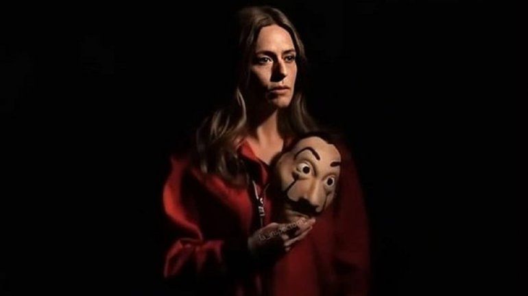 La actriz que interpreta a Lisboa en La Casa de Papel