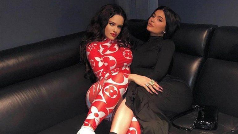 Rosalía se hizo íntima de las Kardashian