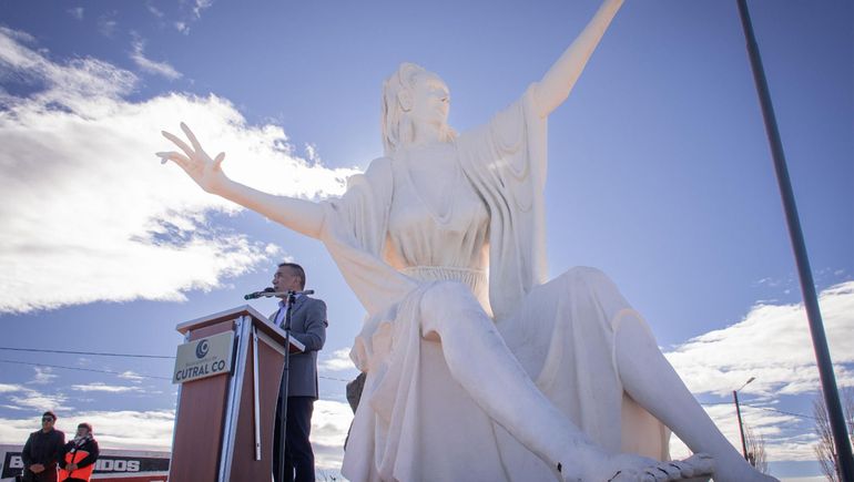 El intendente Ramón Rioseco en la celebración por la declaración de la Capital Provincial de los Monumentos.