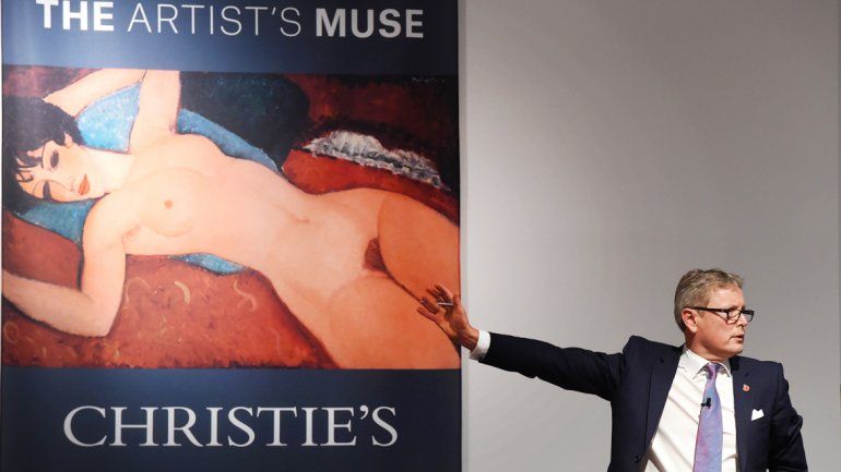 La subasta de la célebre pintura Nu coché