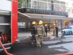 Susto en el hotel Tower por un principio de incendio. Susto en el hotel Tower por un principio de incendio.