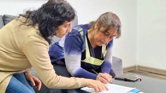 Miranda Araya, la costurera de Chos Malal que se abro paso en la moda.