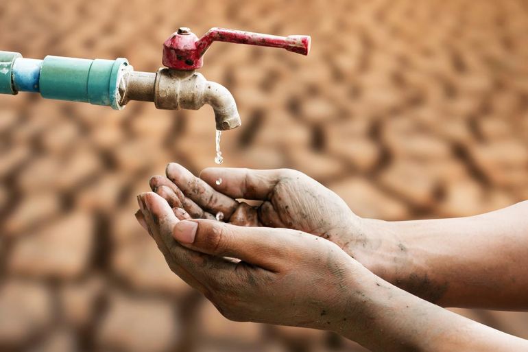 La escasez de agua pone en alerta al planeta. La escasez de agua pone en alerta al planeta.