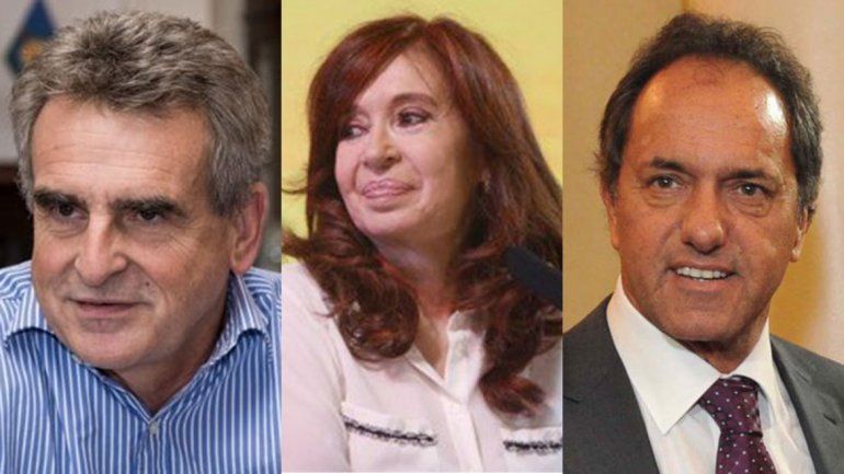 Daniel Scioli ratificó su candidatura y Agustín Rossi se bajó tras el anuncio de Cristina