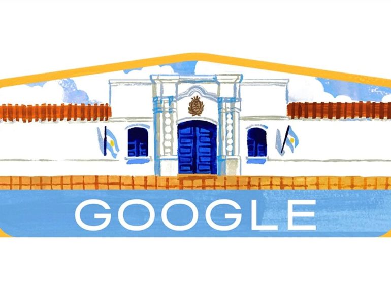 Google celebra el Día de la Independencia con un doodle