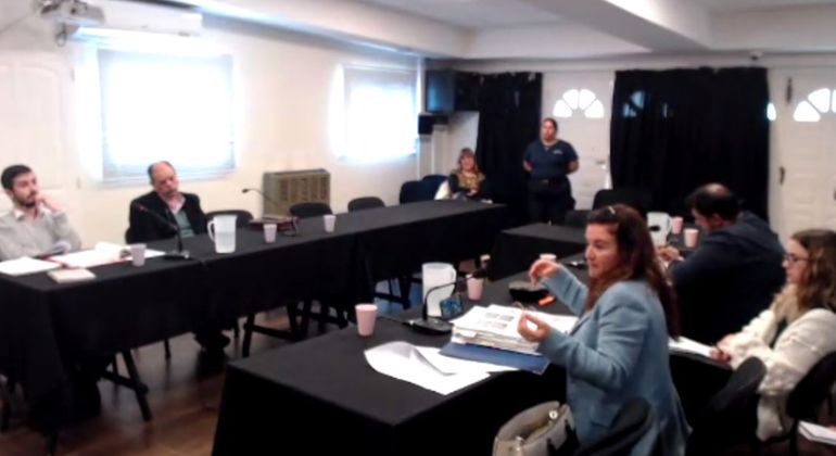 La audiencia en los Tribunales de Rawson por el caso de los chorizos envenenados. La audiencia en los Tribunales de Rawson por el caso de los chorizos envenenados.