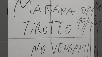 Una serie de amenazas de tiroteo aparecieron los últimos días en varios puntos del país. Una serie de amenazas de tiroteo aparecieron los últimos días en varios puntos del país.