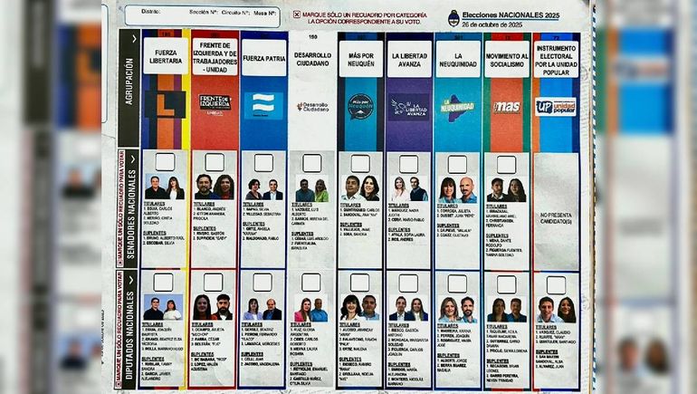 El modelo definitivo de la Boleta Única Papel se aprobó este lunes 1° de septiembre.