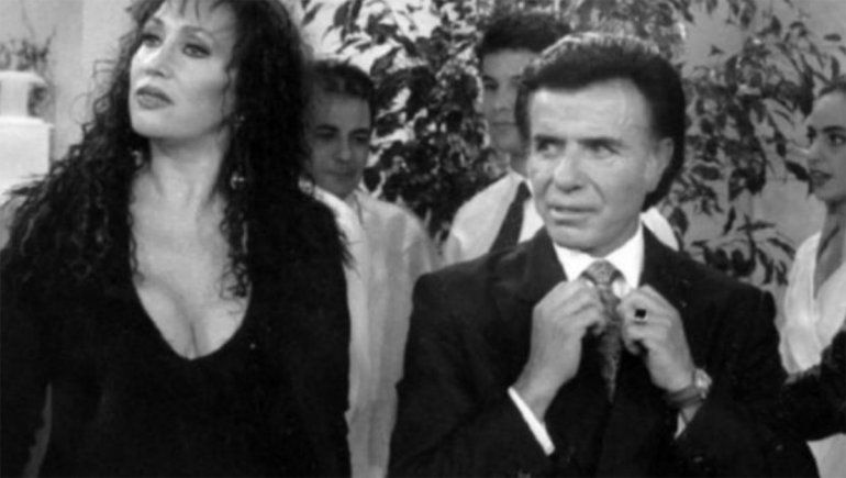 Carlos Menem y Moria Casan