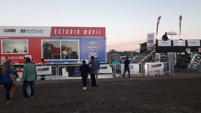 Estudio móvil de LU5