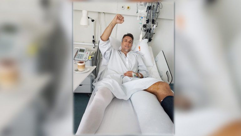Batistuta se operó con éxito el tobillo izquierdo en Suiza
