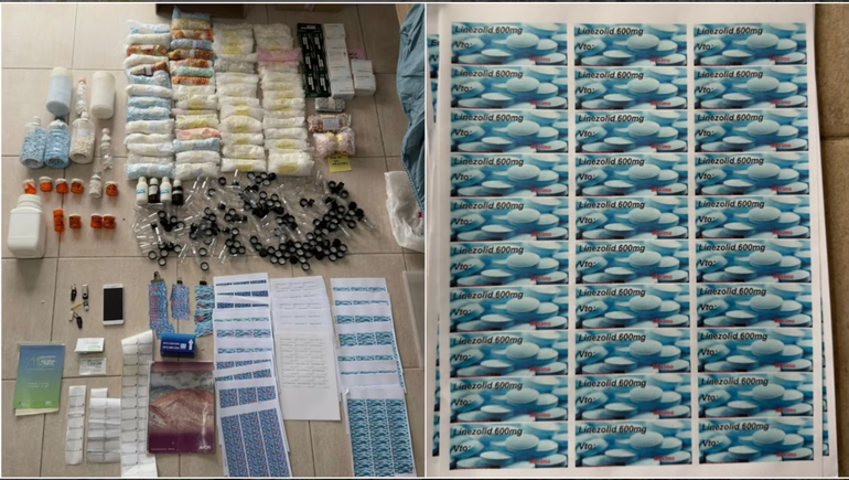 El hombre trabajaba un laboratorio y robaba los medicamentos para venderlos en redes sociales.