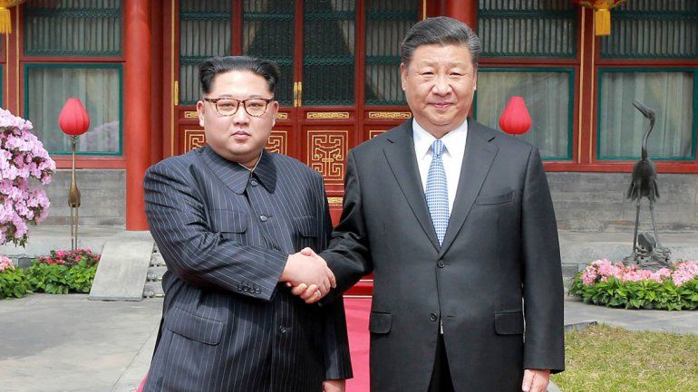 Kim Jong-un, reunido en China con Xi Jinpin