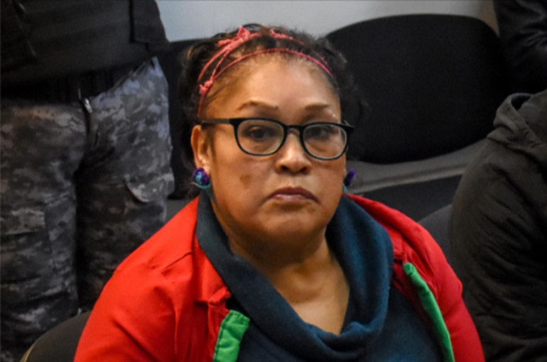 Marta Caucamán, la mujer de Chubut acusada junto con su hijo. Marta Caucamán, la mujer de Chubut acusada junto con su hijo.