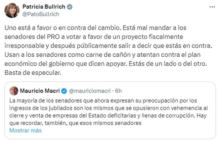 Mauricio Macri recibió duras respuestas por su tweet. Mauricio Macri recibió duras respuestas por su tweet.