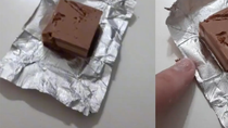 video viral: compro un famoso chocolate argentino y encontro gusanos
