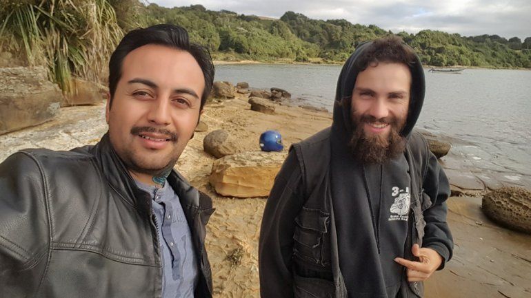 Un amigo de Santiago lo reconoció en el video de la protesta en Esquel