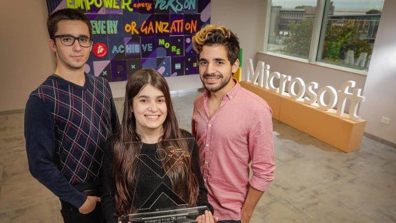 Hecho por estudiantes, el proyecto fue finalista en la Imagine Cup.