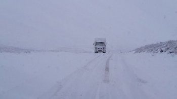 ruta 237: habilitaron el transito hacia la cordillera, pero piden mucha precaucion