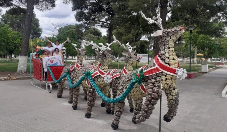 Una ciudad rionegrina se sacó un 10 en decoración navideña