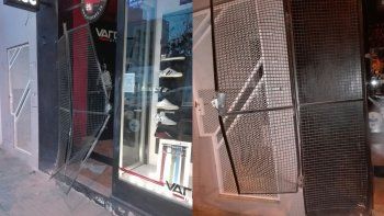 robaron una tienda de ropa y los atraparon