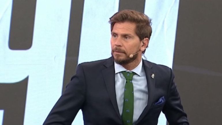 El Pollo Vignolo quedó mal parado en el relato del partido de River.