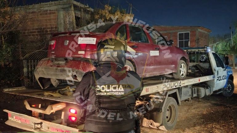 Persiguieron a tres violentos ladrones desde Plottier hasta el oeste: escapaban con un millón de pesos robado de un kiosco