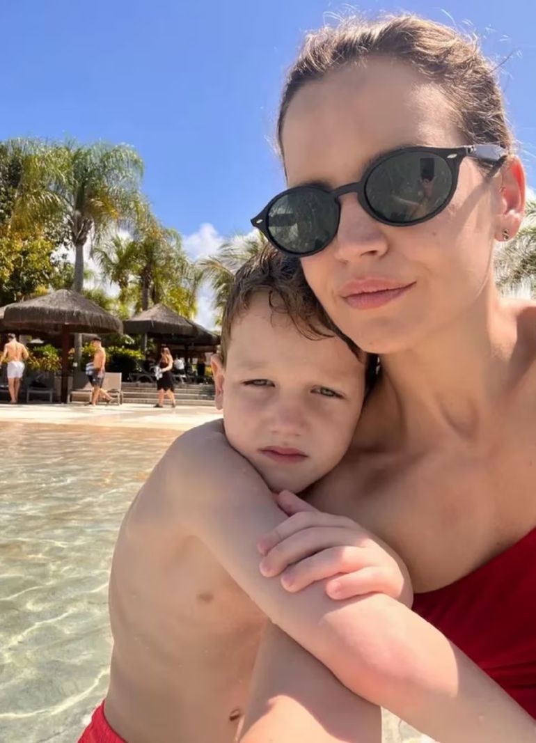 Las vacaciones de Germán Paoloski y su familia Las vacaciones de Germán Paoloski y su familia
