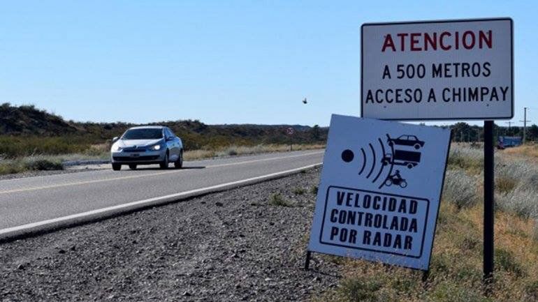 Declararon ilegal uno de los radares en la Ruta 22
