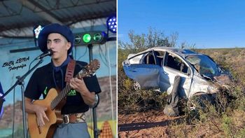 Todo Picún Leufú unido en oración por la vida de un conocido guitarrista que sufrió un grave vuelco