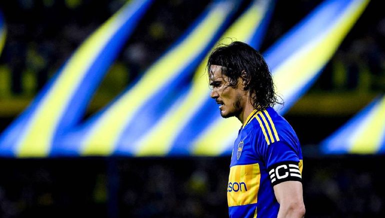 Feo: hace cuántos partidos que Cavani no hace goles en Boca