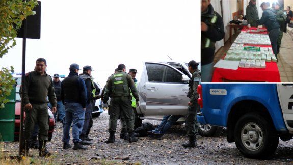 Arrojó dos bolsos con $3 millones cuando escapaba en una camioneta