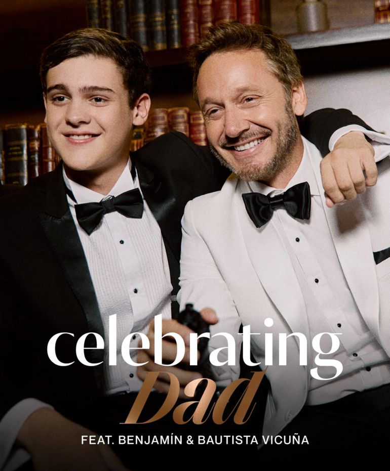 La producción de fotos de Benjamín Vicuña y Bautista La producción de fotos de Benjamín Vicuña y Bautista