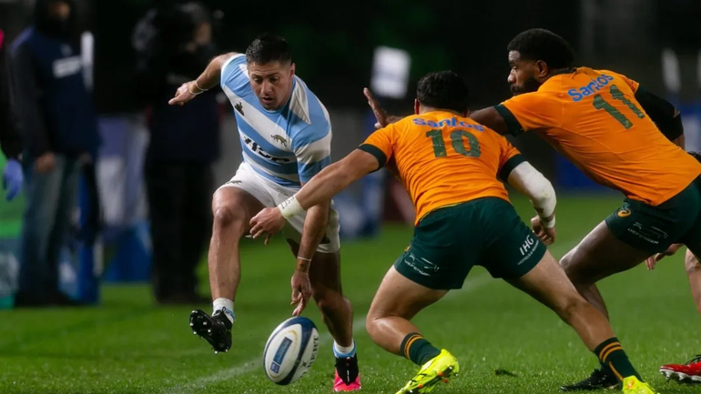 Los Pumas buscaban llegar a la cima del Rugby Championship.