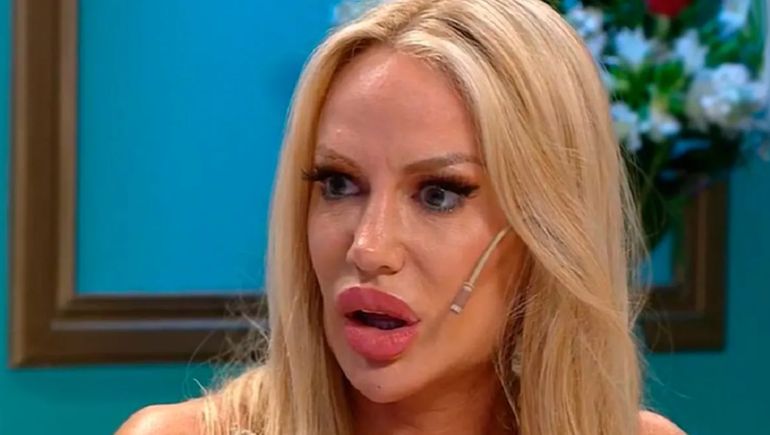 Luciana Salazar se mostró sin maquillaje.