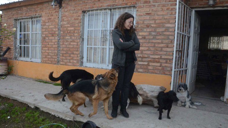 Martínez dijo que la vecina la denunció por el terreno.