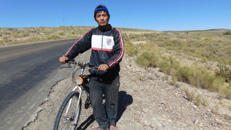 Rafael Curruhuinca despertó la admiración de los vecinos.